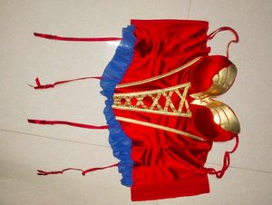 Red Burlesque Corset