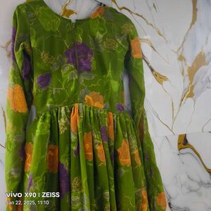 Alia cut Dress