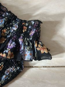 Floral Smock Top