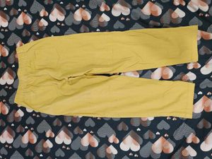 Plaid Shirt &amp; Mustard Pants