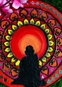 Handcrafted Mandala Wall Art - Shri Swami Samarth