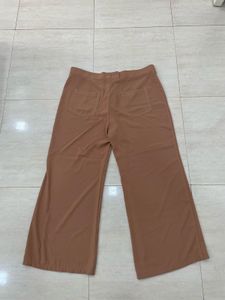 Brown Wide Leg Pants