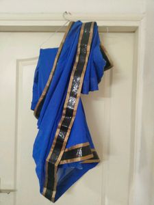 Desi Girl Simple Elegant Stitched Saree