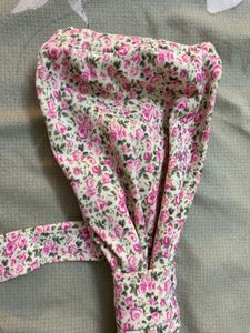 Floral Tube Bikini Top