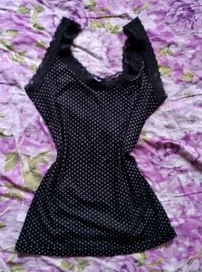 Polka Dotted Tank Top