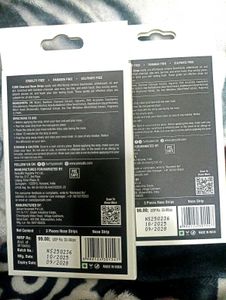 Set of 2 FURR Charcoal Nose Strips