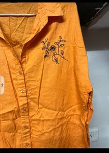 Mustard shirt🫶🏻💗