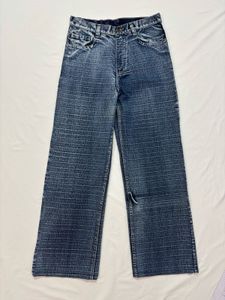 Wide Leg Denim Jeans