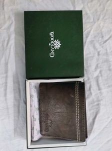 Woodland Leather Wallet with Box