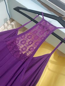 Purple Casual Dress