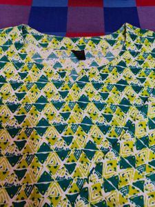 Rayon Green Kurti