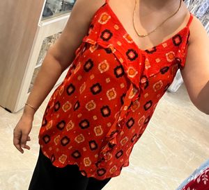 New Orange Top