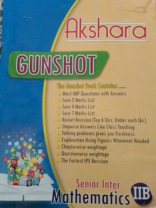 Akshara Gunshot 2b Maths