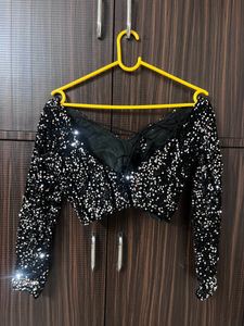 Sequin Blouse
