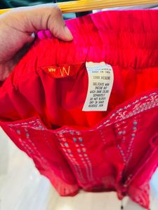 Magenta Ethnic Skirt