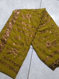 Elegant Olive Dupatta