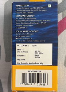 Aqualogica Milk Fluid Moisturiser