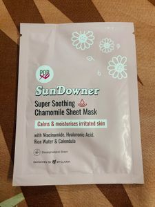 Sun Downer Sheet Mask 🩷