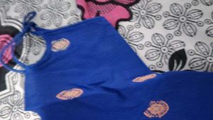 Stylish Blue Kurta Set