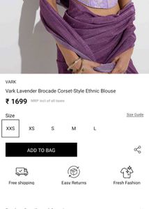 Corset Type Blouse