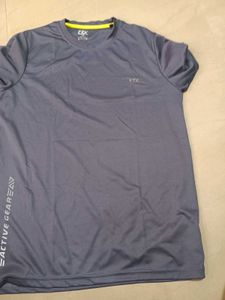 Gray Active Gear T-Shirt, L Size
