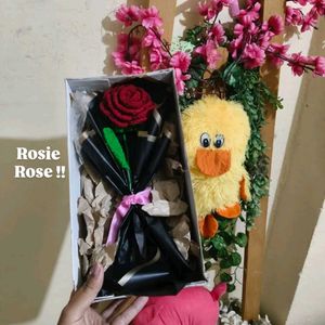 Crochet Rose Bouquet