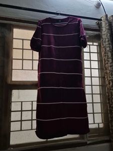 Striped T-Shirt Dress