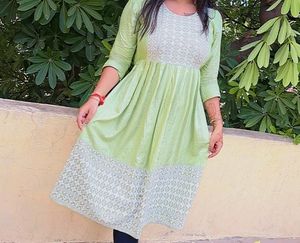 Beautiful Green Kurta