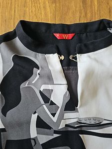 W brand Dress/Kurta with Graphic Print