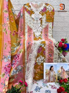 EMBROIDERY PATCH CATALOGUE UNSTITCH DRESS