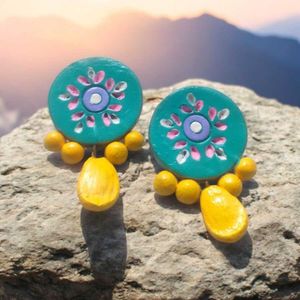 Handmade Terracotta Earrings
