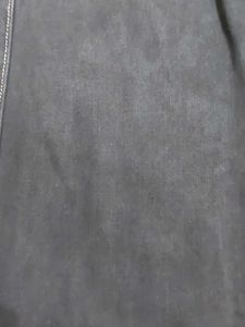 Wide Leg Cargo Black Pants