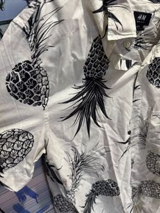 H&amp;M Pineapple Print Shirt