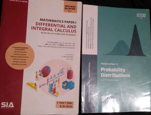 Sia Study Materials. Maths And Statistics,