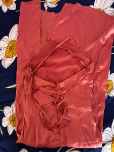 Elegant Red Maxi Dress