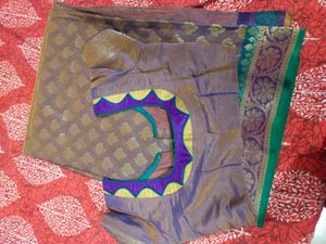 Saree With Designer Blouse