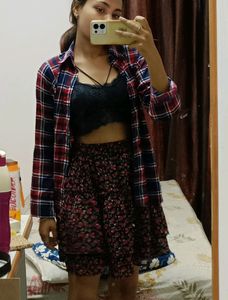 Women Checked Shirt