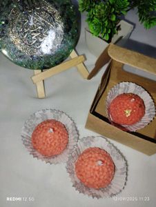 Motichur laddu candles