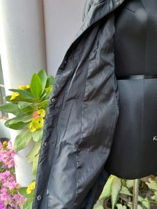 long black puffer jacket