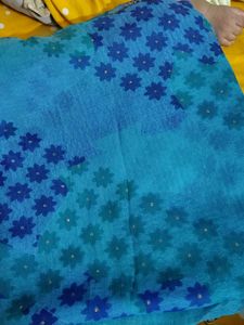 Pure Chiffon Double Shade Saree