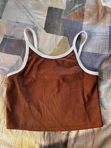 Brown Tank Top