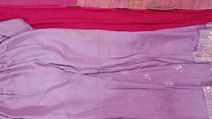 Embroidered Kurta pants set