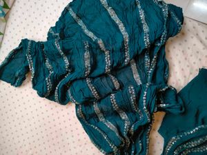 Designer Lehenga Set With Attached Duppatta