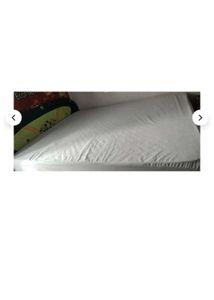 Gray mattress cover