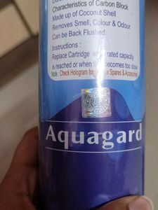 Aquaguard Waterfilter Cartr+ Activated Carbon Blo