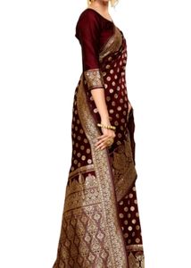 Offer 💥Brand New Banarasi  Zari Saree