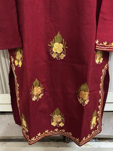 co ord set Kashmiri kurti and pajama woollen