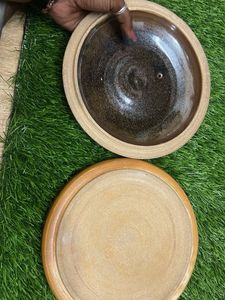 Stoneware Chappathi Serving Bowl