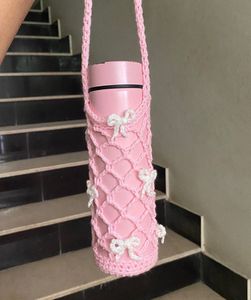 Cute Crochet Water Bottle Holder