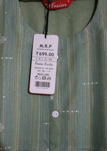 Fosion Brand New Kurti 30% off on MRP